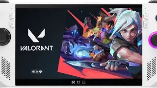 Valorant | Asus Rog Ally Z1 | Performance Test | Is 200 FPS Possible?