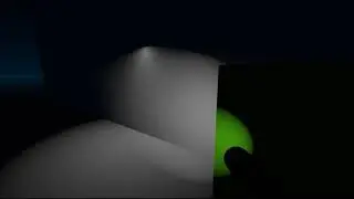 testing out some basic Godot horror game stuff