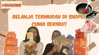4:4 ALERT!! SHOPEE HAUL BARANG FLASH SALE SERBA SERIBU