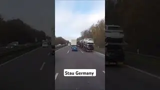Пробки в Германии #дальнобойщики #пробки #germany #автовоз #грузоперевозки #gordeev