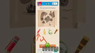 find your way to the treasure|  IQ BOOST LEVEL 83 solution| iqboost all level solution 