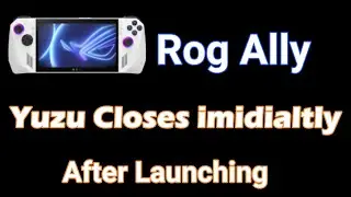 Yuzu Closes imidialtly after Launching for Rog Ally