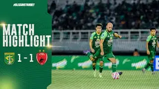 MATCH HIGHLIGHT | PERSEBAYA  1 - 1 PSM MAKASSAR  | BRI LIGA 1 2024/2025