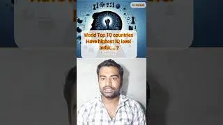 world Top 10 high IQ level countries..#shorts #country #iq