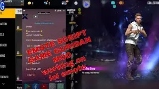 NEW UPDATED EMOTE SCRIPT IN FREE FIRE GAME GURIDAN MOD 🇮🇳🇮🇳