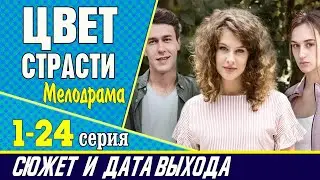 Цвет страсти 1–24 серия: сюжет сериала, где смотреть и дата выхода
