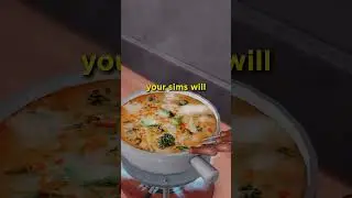 Fondue Pot in The Sims 4! #thesims #sims4mods