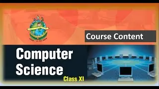 01 Computer Science NCERT 11 Class Course Contents in HINDI
