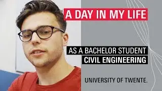 STUDENT VLOG - Thijs studies Civil Engineering