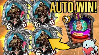 AUTO WIN Wisdomball Shop?! | Hearthstone Battlegrounds