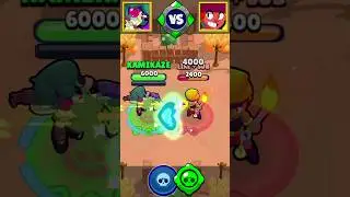 ANGELO vs AMBER ⭐ #brawlstars #1vs1 #kamikaze