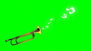 MUSIC notes INSTRUMENTS Green Screen Effects no copyright
