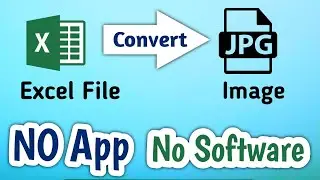 How to Convert Excel Files to High Resolution JPGs