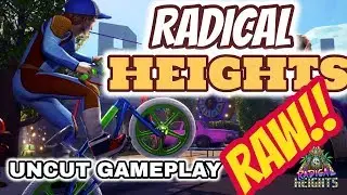 Radical Heights - Brand New FREE Battle Royale Full Gameplay.