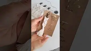 készülnek az esküvői köszönő ajándékok / macrame wedding decor #macrametutorial
