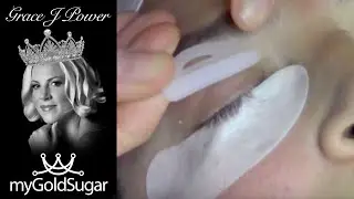 Lash Lift Part 1 Small Pad Set and Perm Solution Applied Intensive Perm by biosmetics
