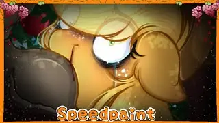 【 Speedpaint 】MLP x Slug Girl - Wait, is that Apple Jack?!...