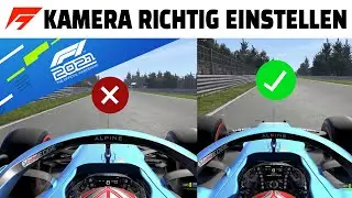 F1 2021: TV und Cockpit Perspektive für jedes Auto richtig einstellen | Tutorial
