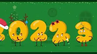 Happy New Year 2023 Number Fun
