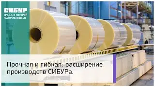 Прочная и гибкая: расширение производств СИБУРа