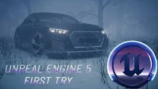 UNREAL ENGINE 5 - FIRST PROJECT!!! BONES - XLR (Libercio Remix) - Snowy Forest