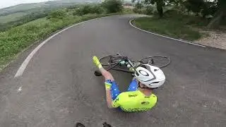 Devastating Road Cycling Crash Fails Compilation!