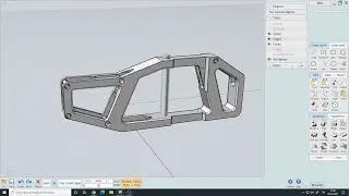 Testing out MoI3D V4 | Hard Surface Practice Timelapse
