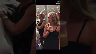 Changing her clothes in public for 20 dollars in 30 seconds 😂