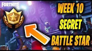 FORTNITE SEASON 6 WEEK 10 SECRET BATTLE STAR LOCATION