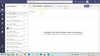 Team converser et travailler avec plusieurs personnes sur un fichier