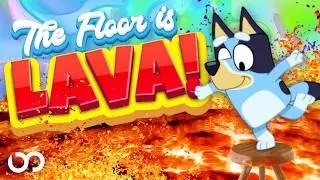 Bluey Floor is Lava | Freeze Dance | Brain Break | Just Dance