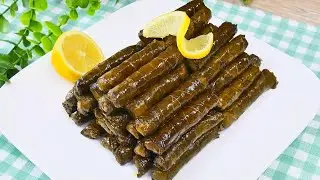 Secret and Tips for rolling stuffed vine leaves easily