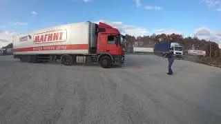 Жёсткий тест на вождения Магнит/ Экстренное торможения/ г Орёл