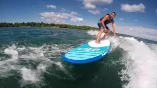 SUP Surfing!