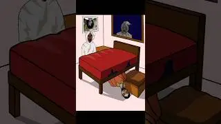 #shorts monsters on my bedroom | hantu dalam kamarku #ghost #horror