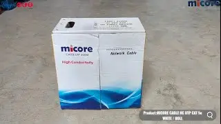 MICORE CABLE UTP CAT 5e / ROLL - (92313)