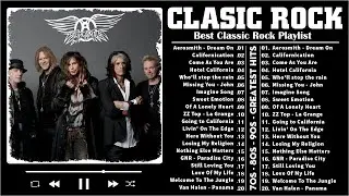 Aerosmith, The Beatles, CCR, Queen, Bon Jovi, Nirvana...| Best Classic Rock Songs 70s 80s 90s