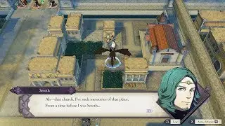 Fire Emblem: Three Houses Seteth And Flayn At Church House Unique Dialogue