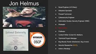 The Student Roadmap to Becoming A Penetration Tester by Jon Helmus - Pwn School August 2020