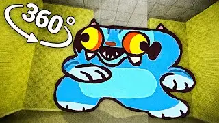Derpy Tiger Dancing - Backrooms in 360° Video | VR / 8K | ( KPop Demon Hunters )