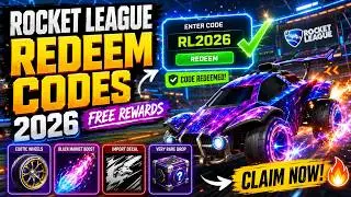 Rocket League Redeem Codes 🔥 Free Rewards & Items You Can Claim 2026