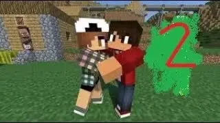 Играю с подругой на сервере Kening Craft (выжывание) 2