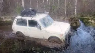 путь на озера в душилово!!!!помощь застрявшему Т-25!!!