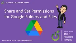 Share and Set Permissions for Google Folders and Files