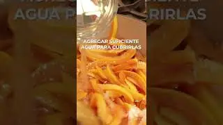 Cáscaras De Toronja Confitadas