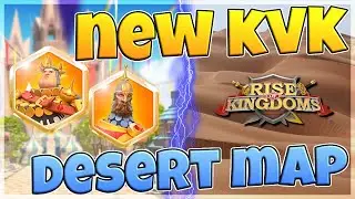 NEW CAVALRY COMMANDERS + NEW DESERT KVK MAP!