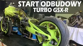 DEMONTAŻ SUZUKI GSX-R 1000 TURBO NA CZĘŚCI PIERWSZE - ODBUDOWA ODC. 1