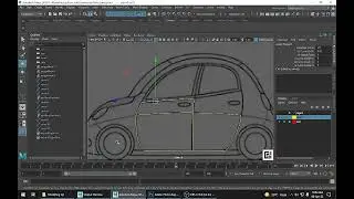 Maya Nurbs Car Modelling Part 1 