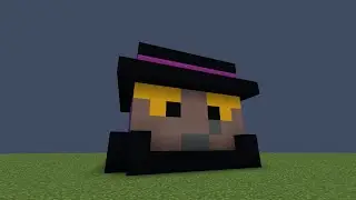 как построить голову бравлера Мортиса?//MINECRAFT
