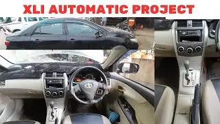 Toyota Corolla 1.3 Manual To Automatic Transmission Conversion Complete Alhamdulillah